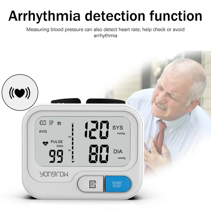 Automatic Digital Wrist Blood Pressure Monitor