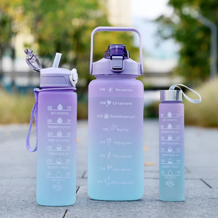 Water Bottle Motivational Portable