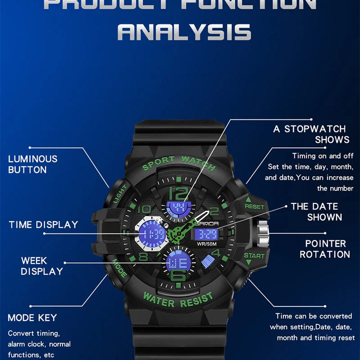 G-Shock Military Watch Men