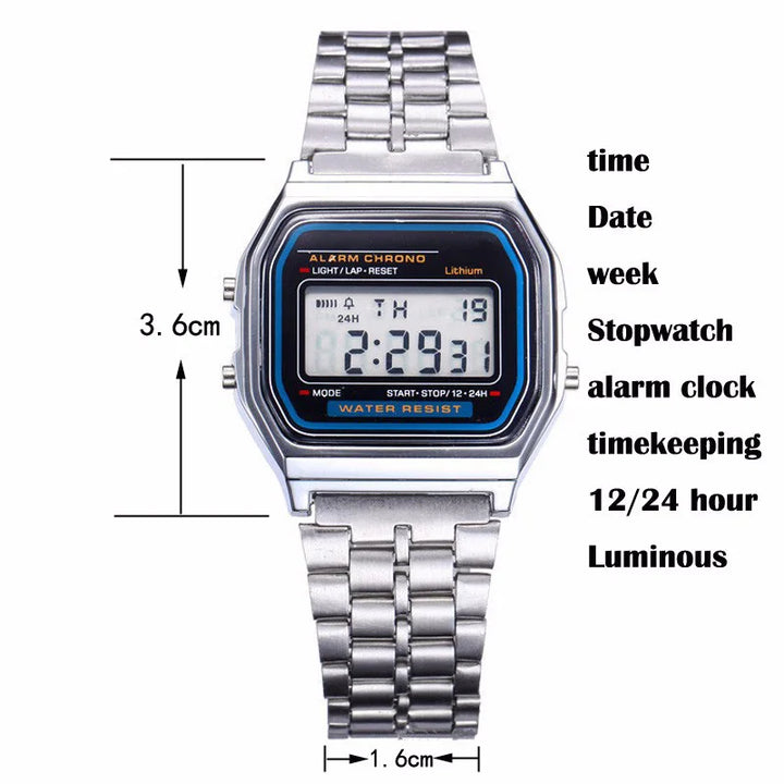 Waterproof Unisex Digital Watch