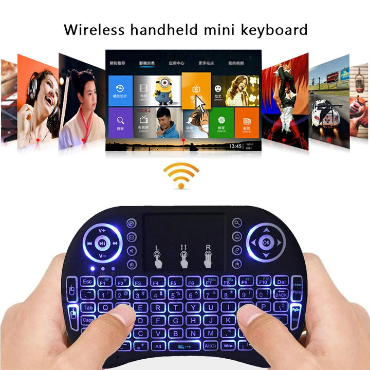 Air Mouse with Touchpad Keyboard i8