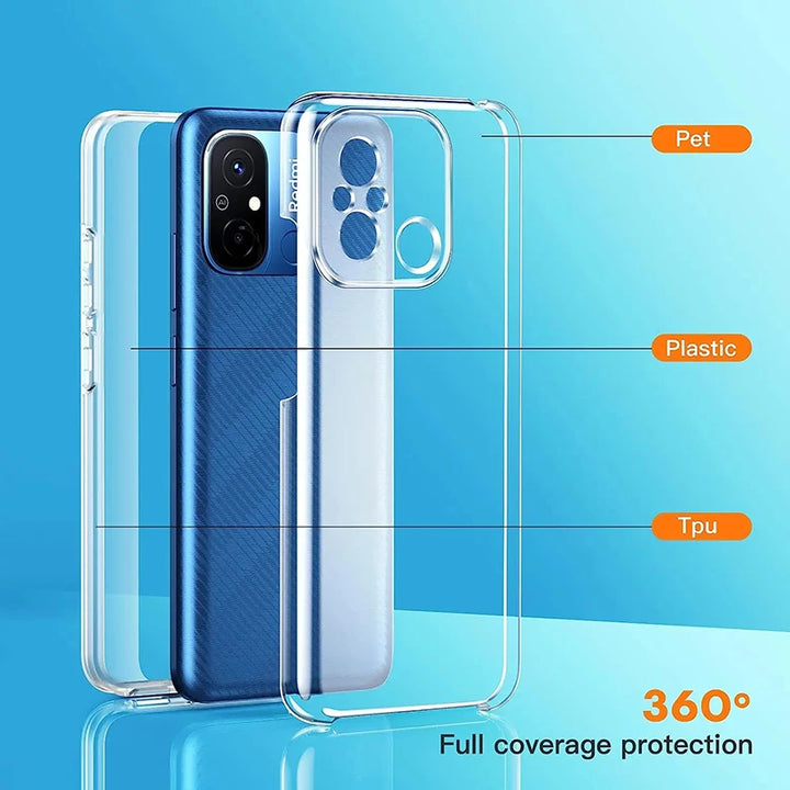 360º Full Cover Silicone For Xiaomi Redmi