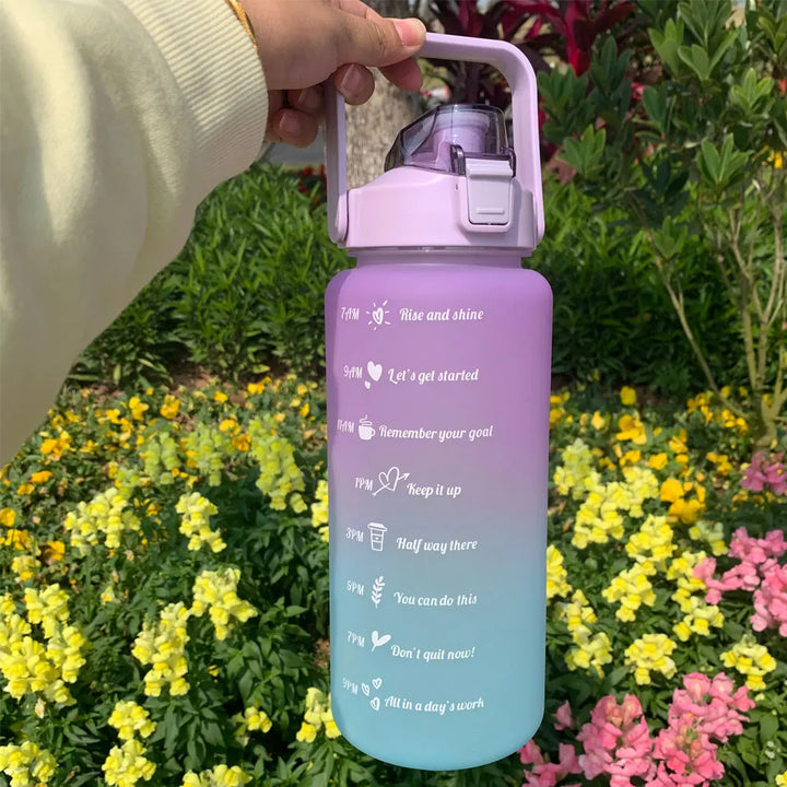 Water Bottle Motivational Portable