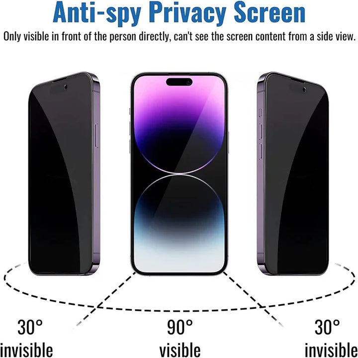 Privacy Screen Protector Phone Case for IPhone