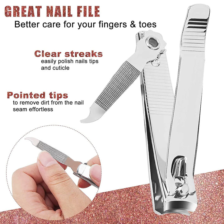 Stainless Steel Nail Clipper