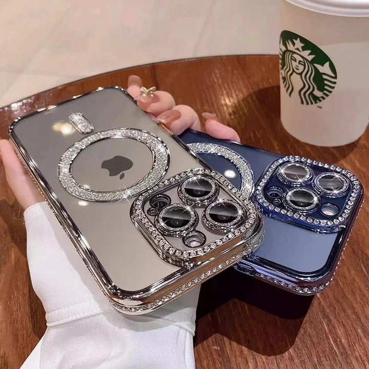 Luxury Crystal Diamond Clear Case For iPhone