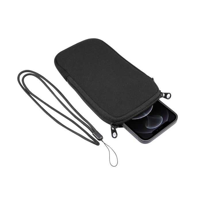 Neoprene Zippered Cell Phone Pouch