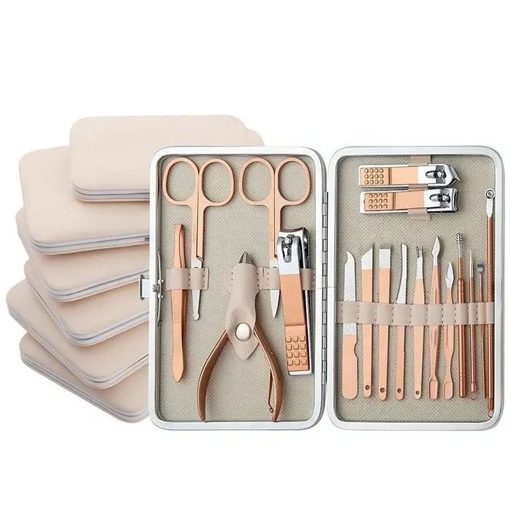 Stainless Steel Manicure Pedicure Kit Professional