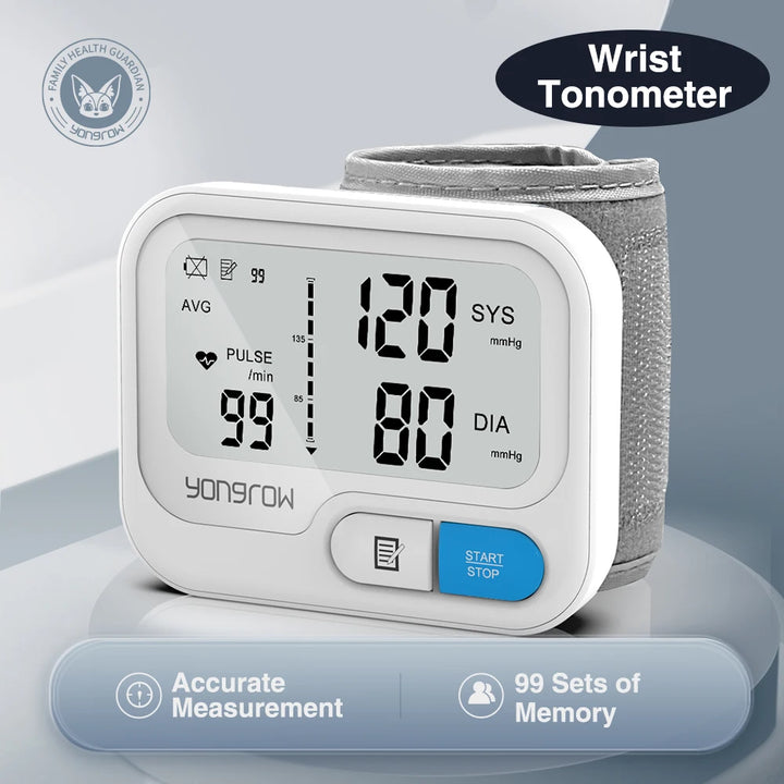 Automatic Digital Wrist Blood Pressure Monitor