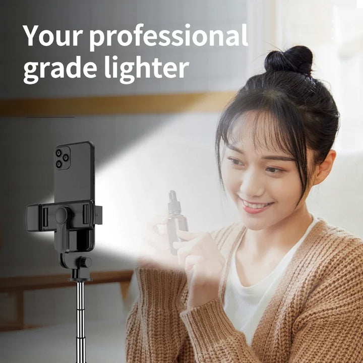 New 3 In 1 Wireless Selfie Tripod