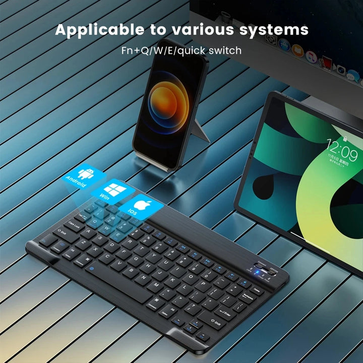 Bluetooth Wireless Keyboard Comes With Mouse