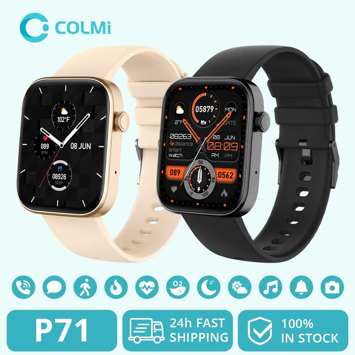 COLMI Smartwatch Waterproof