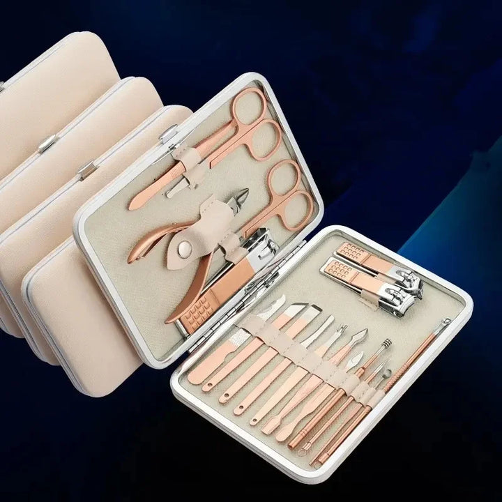 Stainless Steel Manicure Pedicure Kit Professional