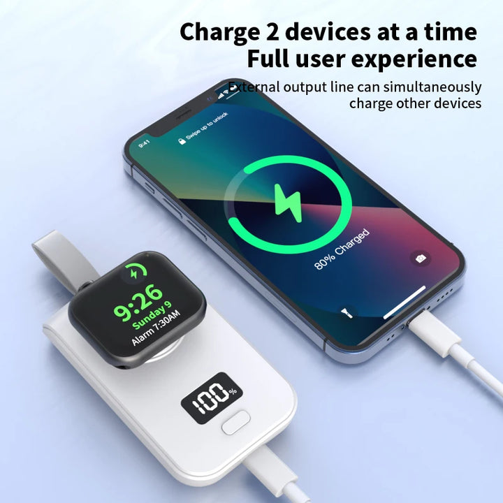 Portable Wireless Charger for Apple Watch