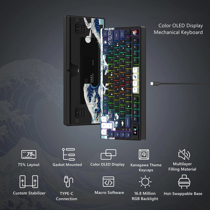 Wired Mechanical Gaming Keyboard