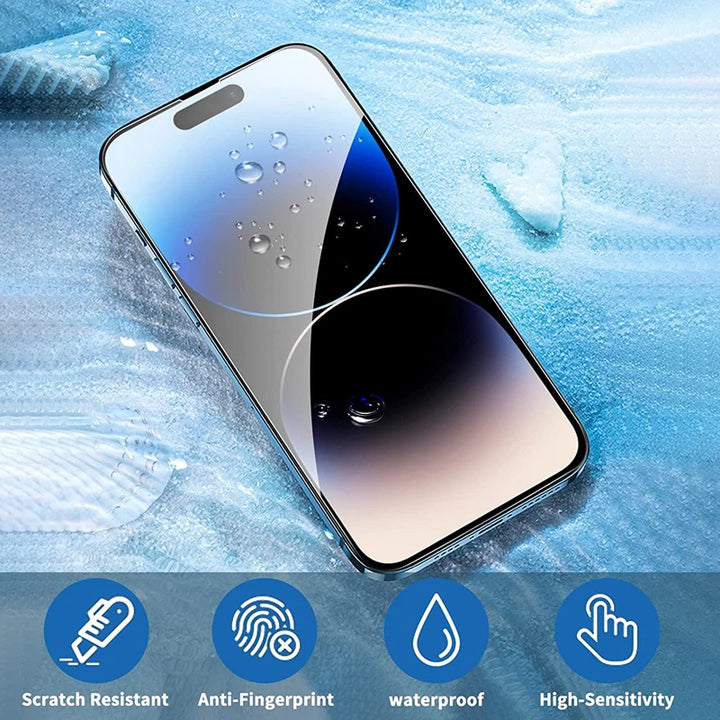 Glass Screen Protector Phone Case for IPhone