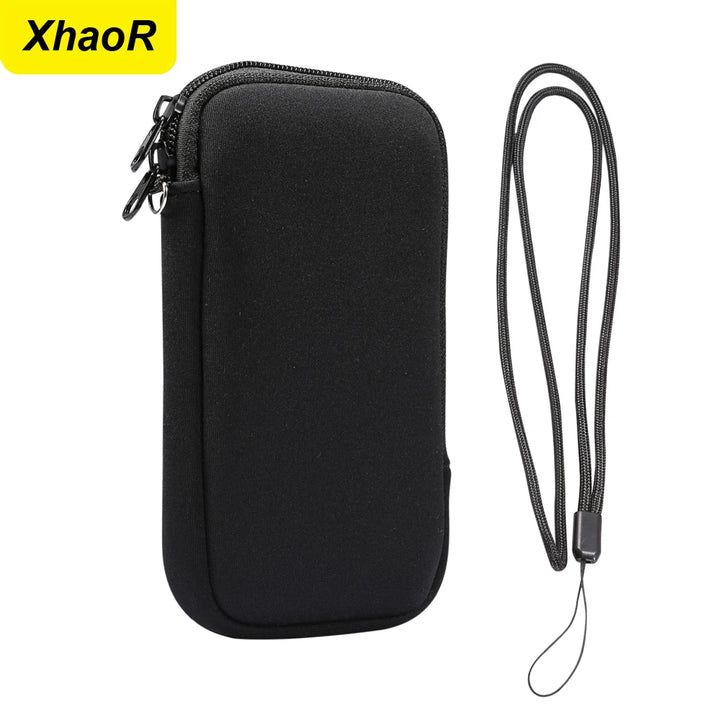 Neoprene Zippered Cell Phone Pouch