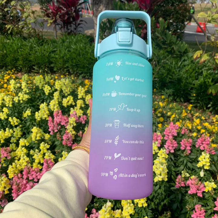 Water Bottle Motivational Portable