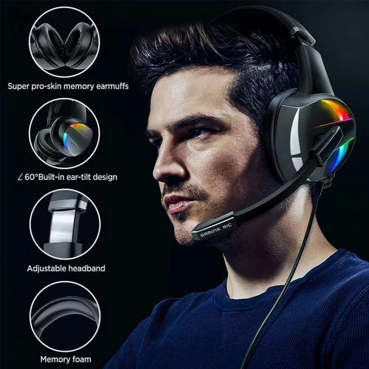 RGB gaming headset