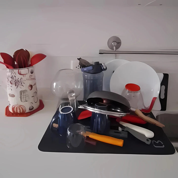 Non-Slip Absorbent Mat for Kitchen Sink Quick Drying